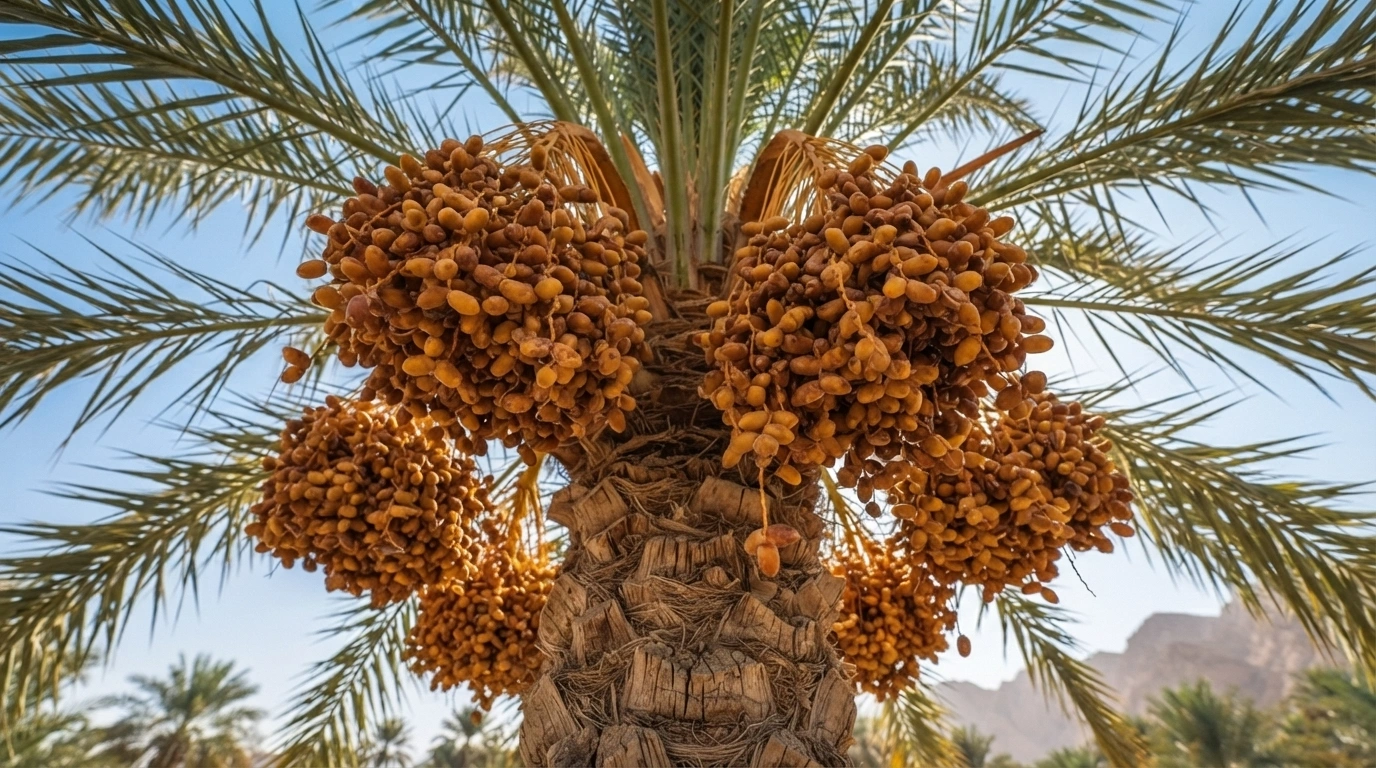 برداشت خرما